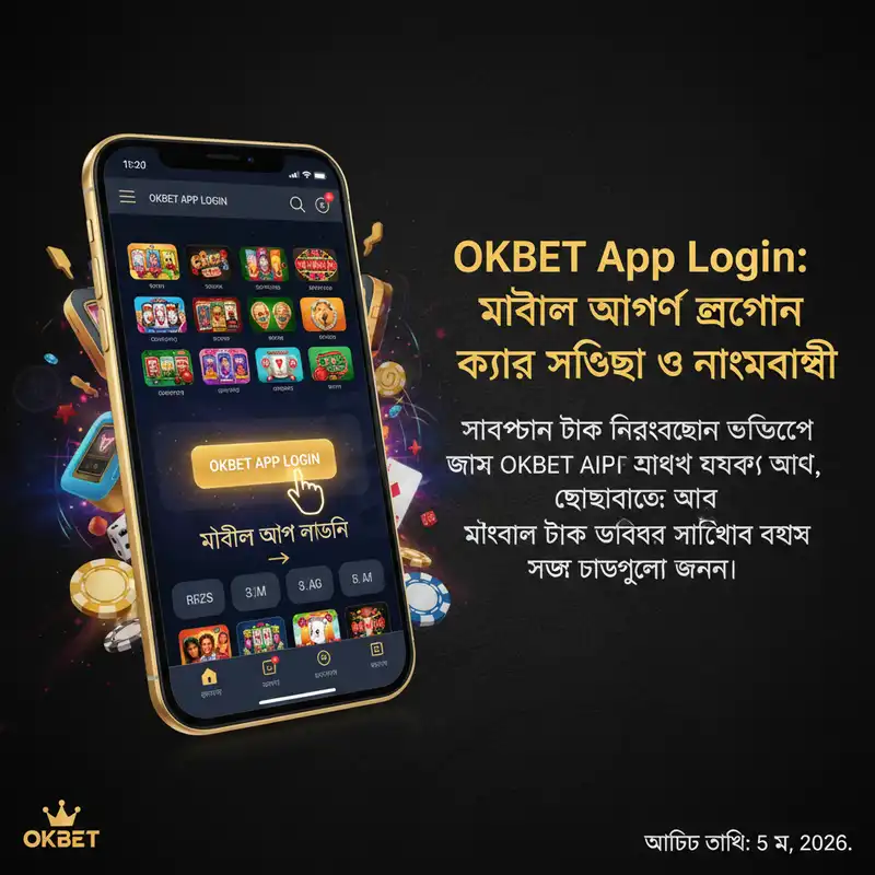 OKBET Mobile App Login Banner
